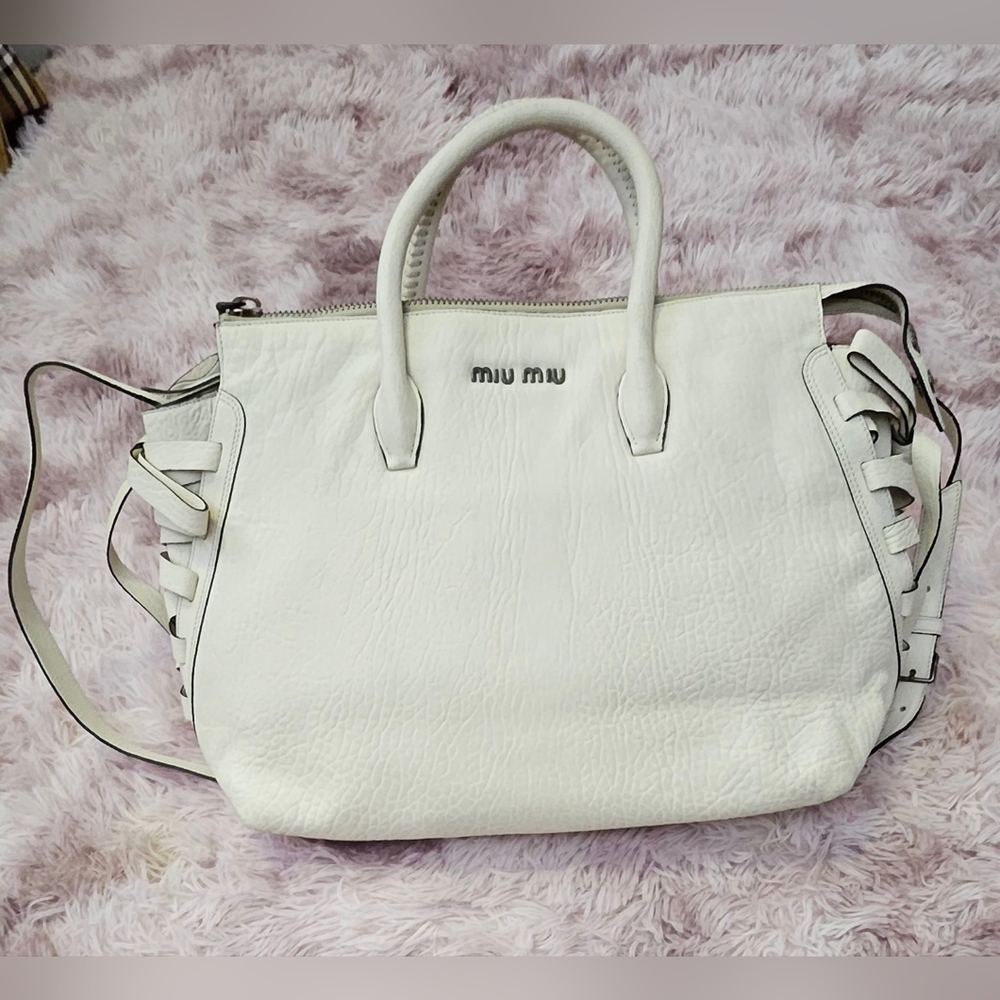 🔥clearance sale🔥Miu Miu Napa Monk soft leather